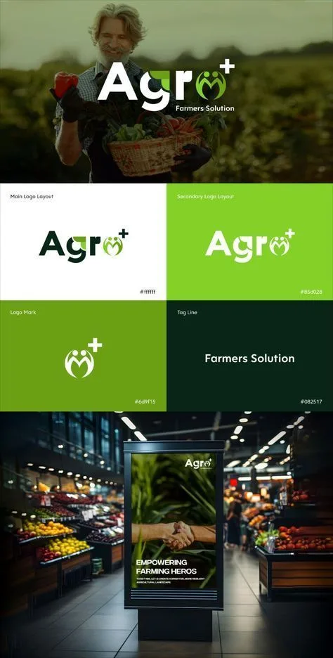 Brand identity work by 3AM Creative Studio