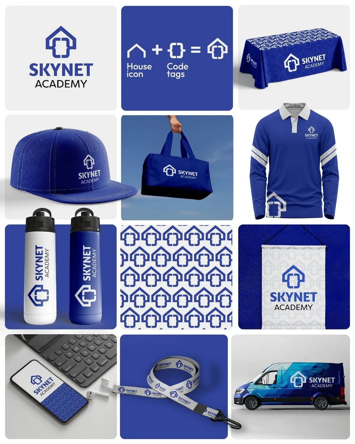 Brand identity work by 3AM Creative Studio